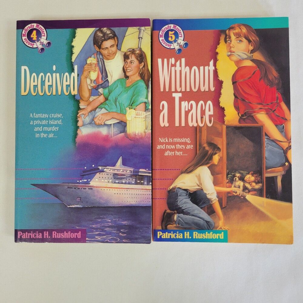 Vtg 90s Lot 10 Jennie McGrady Mystery Books Patricia Rushford Secrets Deceived - Picture 7 of 16